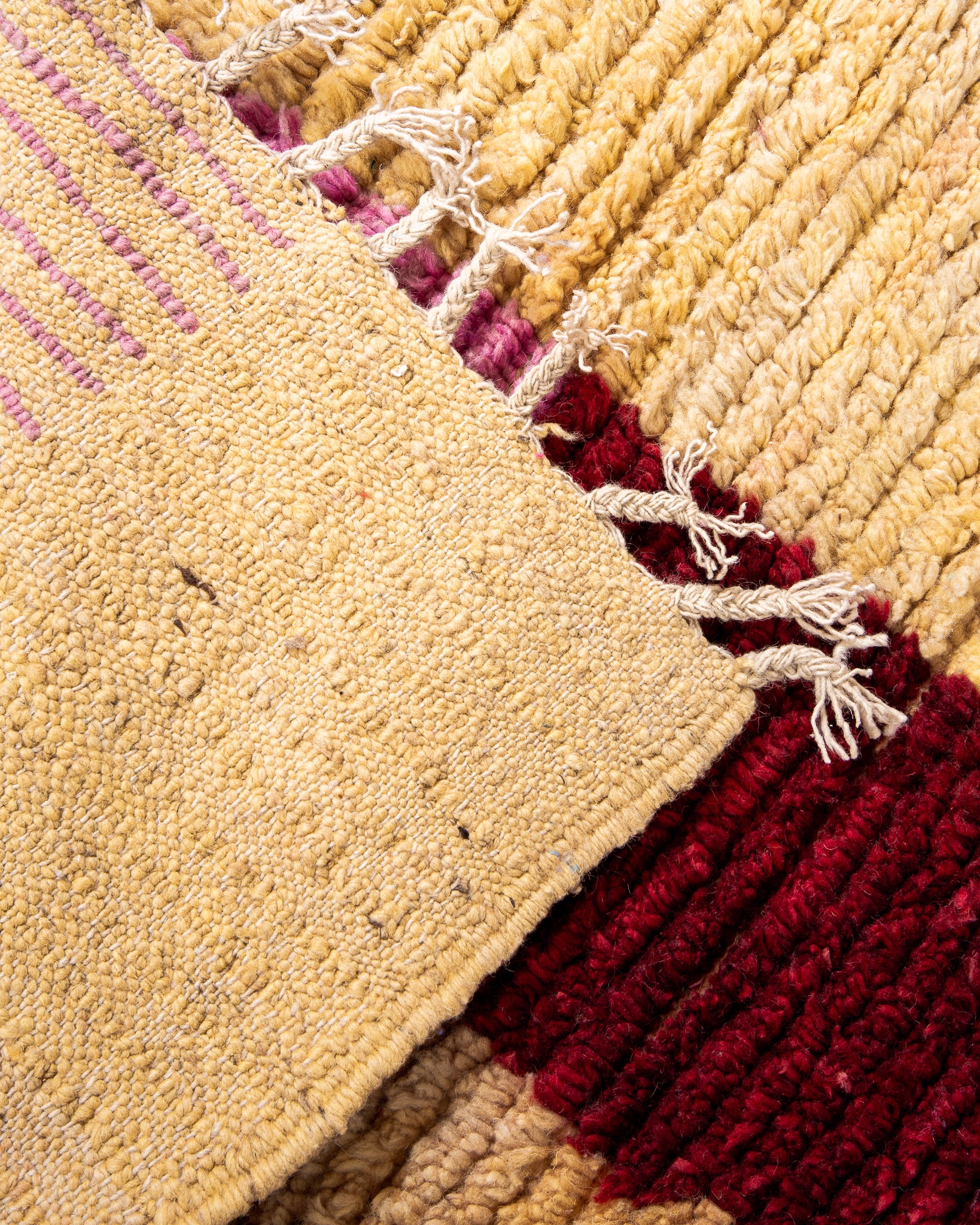 Modern designer handcrafted Berber rug from morocco Boujed with beautiful colors and patterns